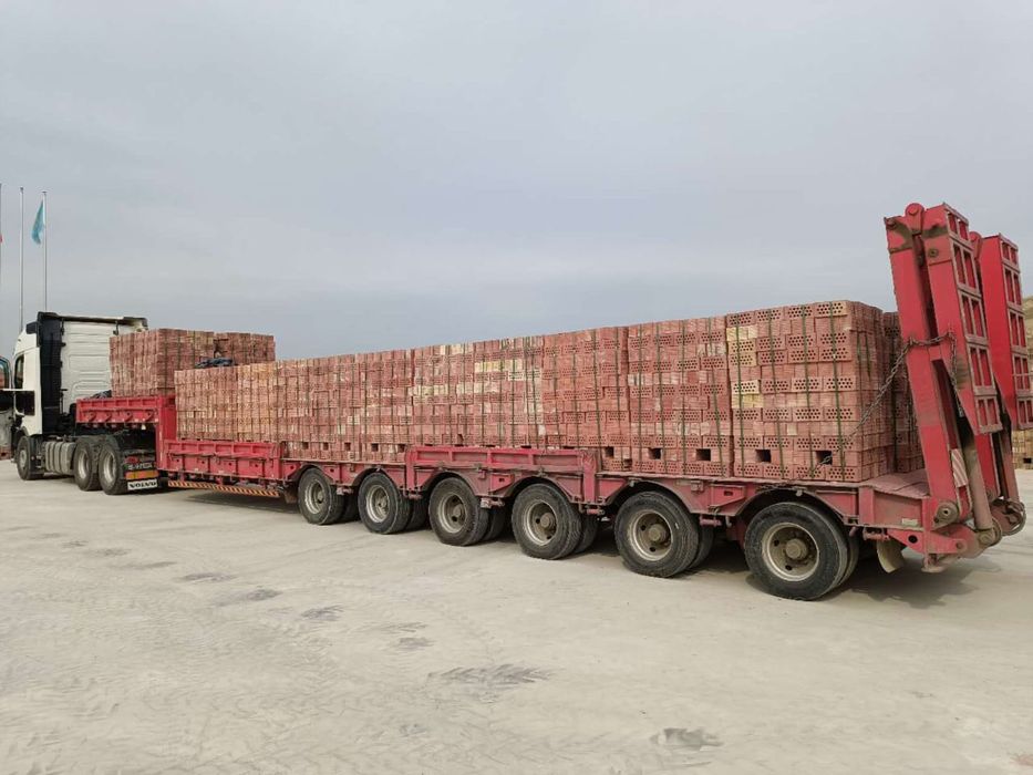 Красный кирпич  Жжонный