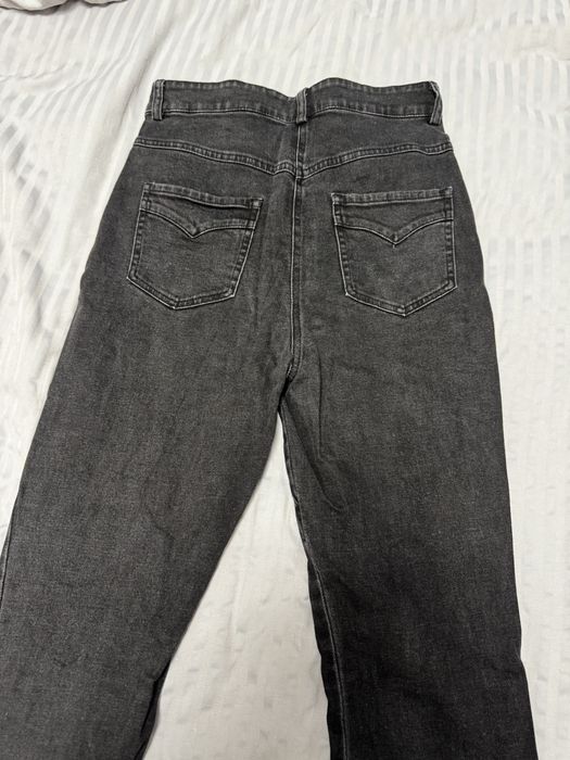 Черни дънки с висока талия Alessa - L размер