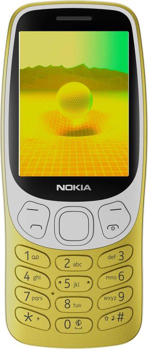 Nokia 3210 4G Dual Gold Мобилен Телефон Gsm 2.40 ", Задна Камера 2 Mpx