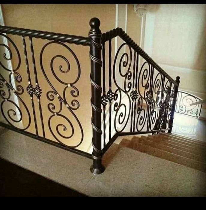 Balustrade din fier forjat