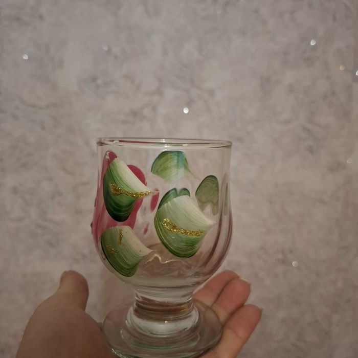 Ретро рисувани  чаши