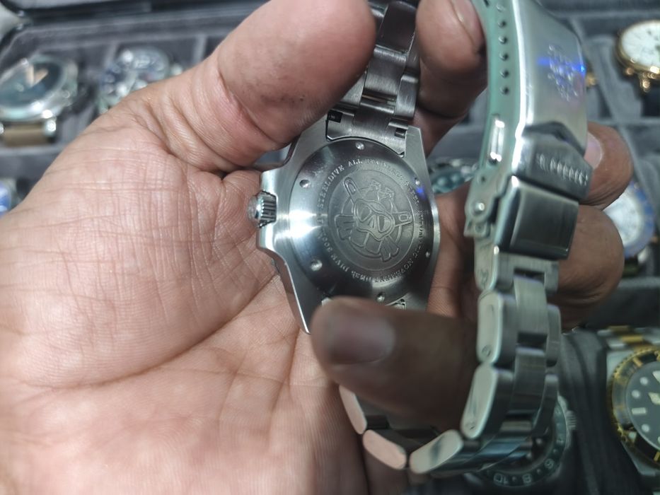 SteelDive orginal watch japan NH35A movement. Steklo-saffer crystal.
