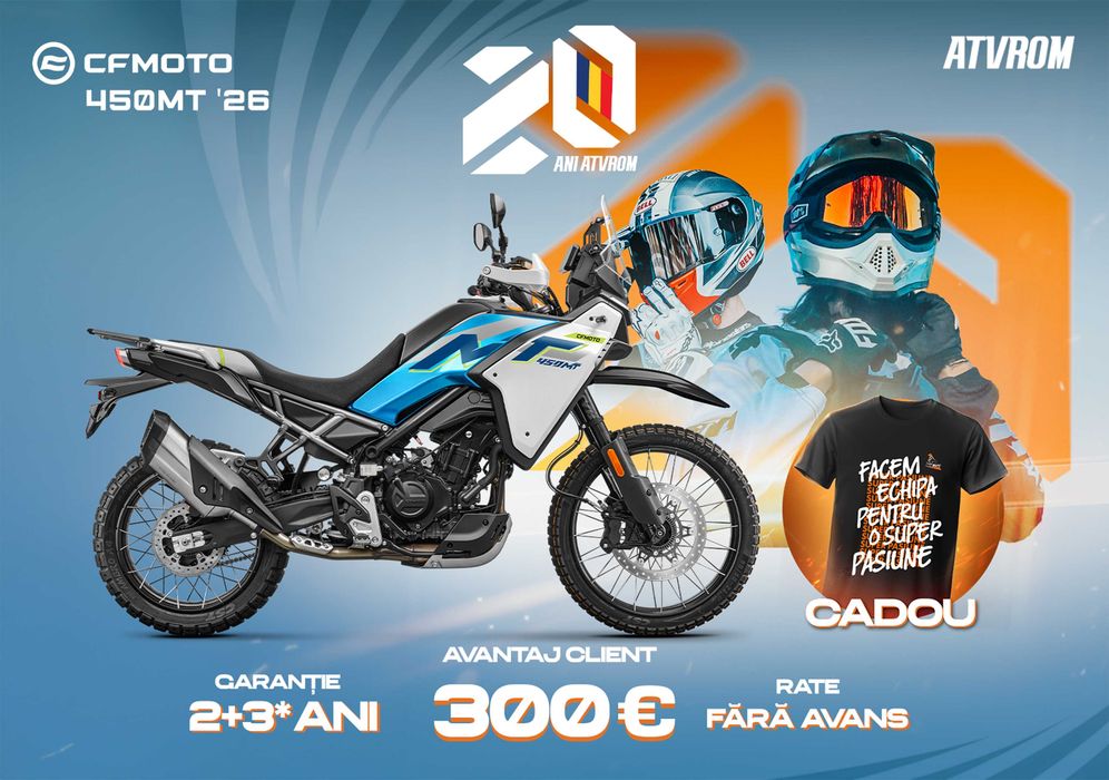 Motocicleta CFMOTO 450MT '26