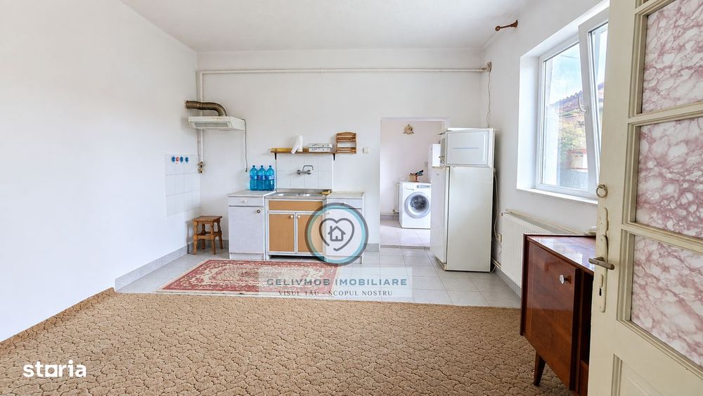 Sud - Bobalna, casa 2 cam, CT, Teren 391 mp, desch. 14,86 ml
