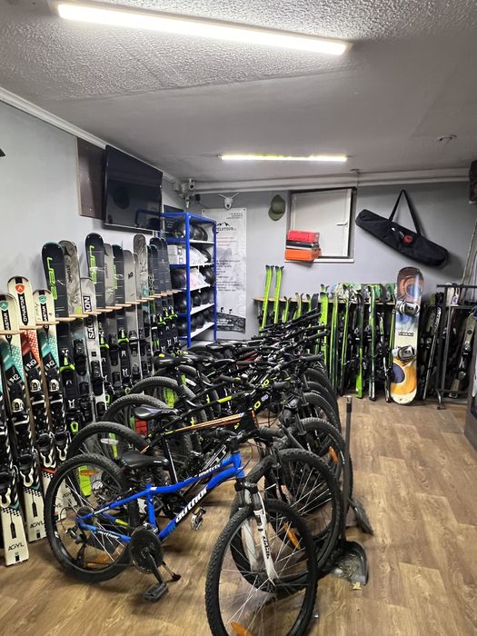 Продажа горных лыж бу