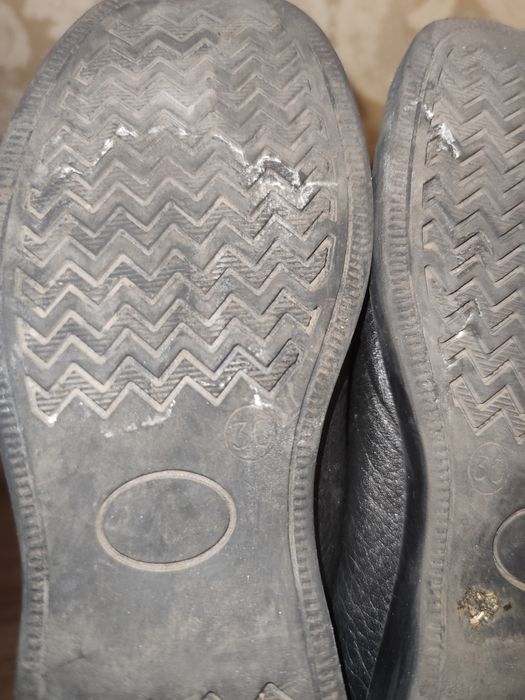 Туфли школьные кожа.