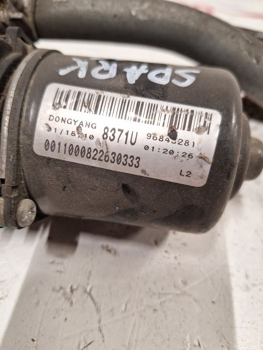 Моторче - механизъм предни чистачки Chevrolet Spark / Шевролет Спарк