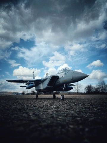 RC самолет + втори фюзелаж JET EDF 64 F15 eagle със стабилизация