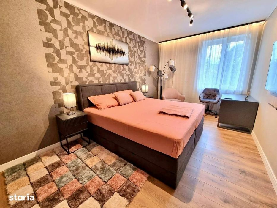 Apartament premium 2 camere, zonă centrală, prima închiriere + parcare