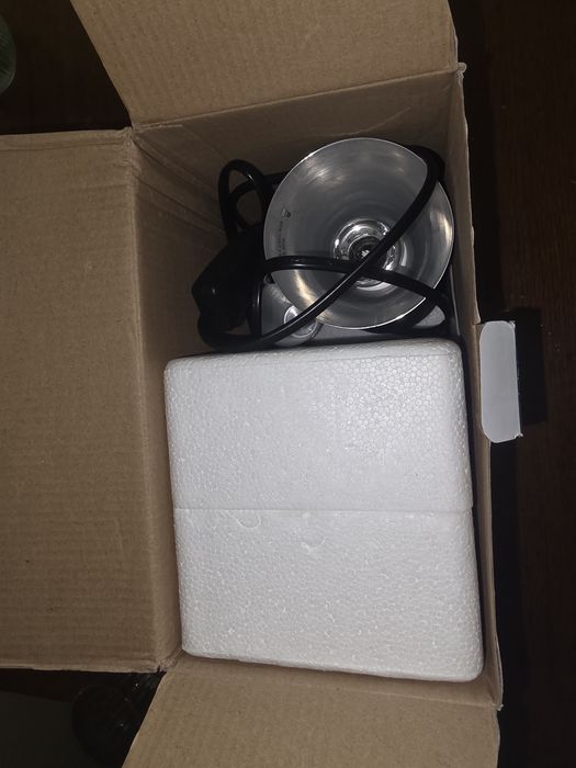 Lampă cu Lavă Clasică 42 cm - Albastru și Verde Neon - Nouă la Cutie