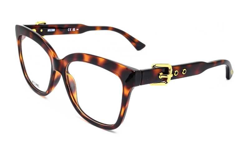 Рамки за очила Moschino модел Mos609 цвят 086/15 HAVANA