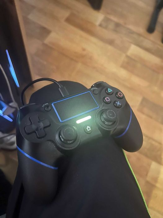 Controller wireless, Functie Vibratii, Compatibil cu PS4/PC/Televizor
