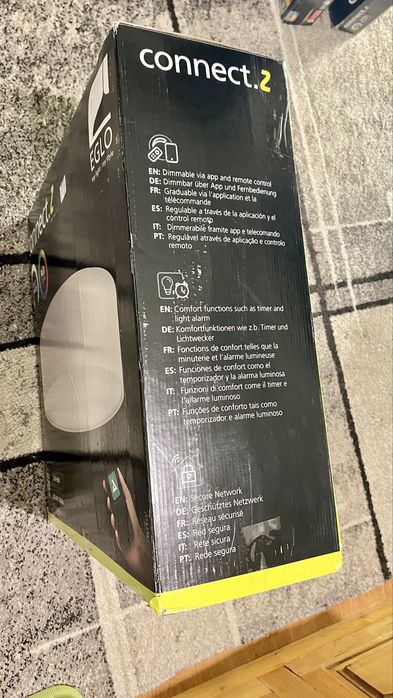 Plafoniera Mare Led Smart EGLO Connect.Z, RGB , diametru 57 cm, 35 W,  4200 lumeni