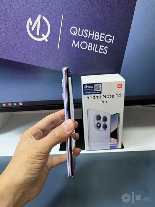 Srochno! Redmi Note 14 Pro 12/256gb Karobka bor!