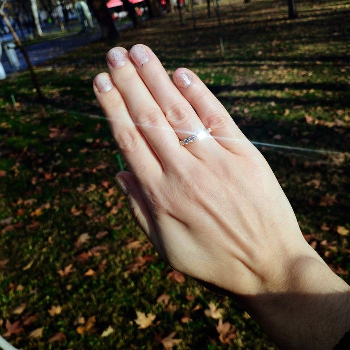 Кольцо-дорожка с бриллиантами