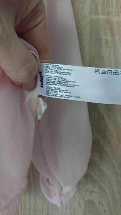 Bluza eleganta guler mărgele fete 5-6 ani, 110 cm
