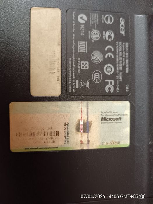 Продам Ноутбук ACER
