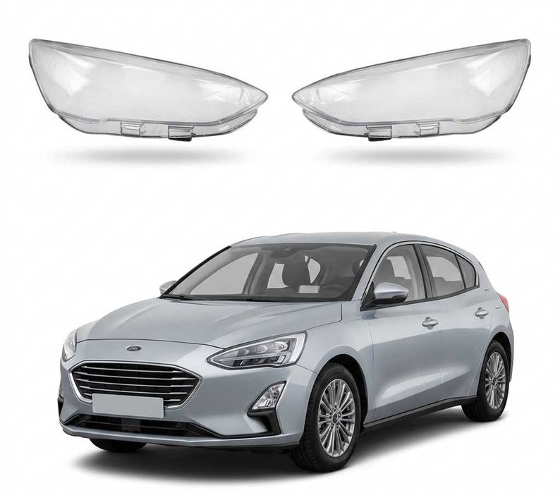 Стъкла за фар Ford Focus MK4 2018-2025, Капаци за фар Focus MK4