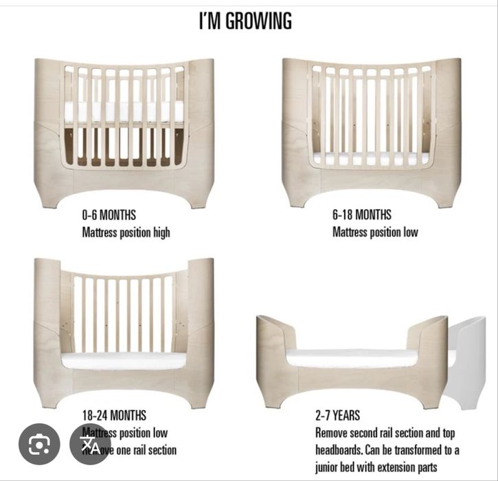 Leander Baby cot ( patut)