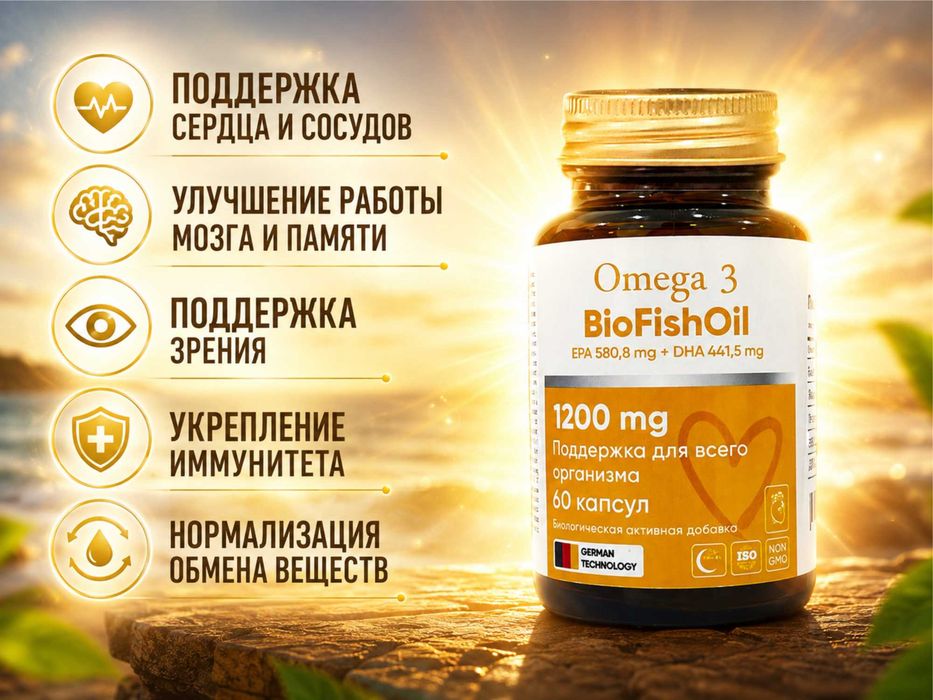 Omega 3 1200mg 60ta kapsula