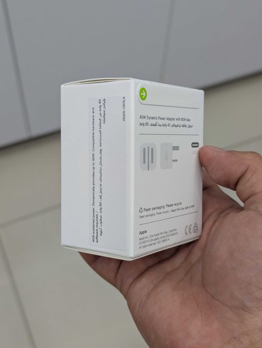 Оригинальный зарядный блок Apple Type-C 20W / 40W (UK) Опт и Розница