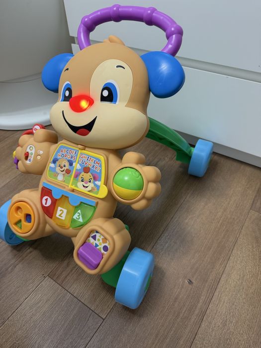 Fisher Price LAUGH & LEARN Проходилка кученце на български език