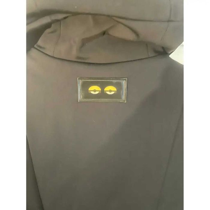 FENDI Ски Яке – BLACK/YELLOW – Като Ново–SIZE 38!