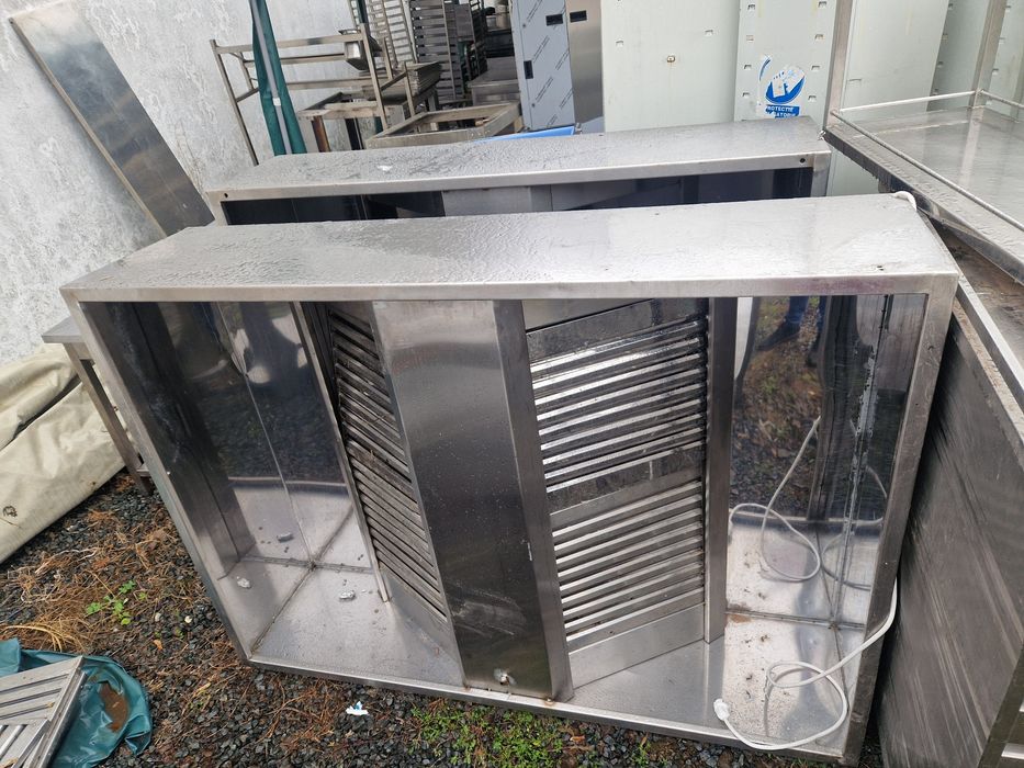 Hota inox gros cu filtre inox, de perete sau centrala