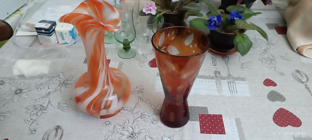 Вазы рюмки для водки