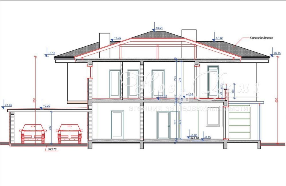 Парцел с Разрешение за строеж в Костинброд площ 539 цена 144990