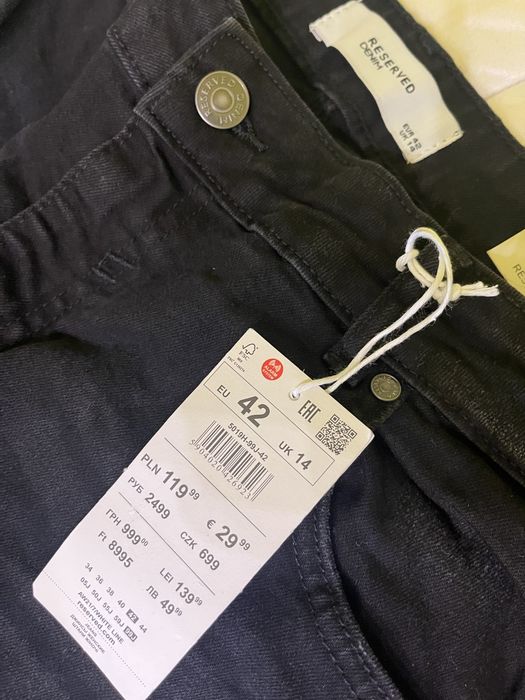 Reserved дънки/Bershkа NBA / Bershka cargo панталон