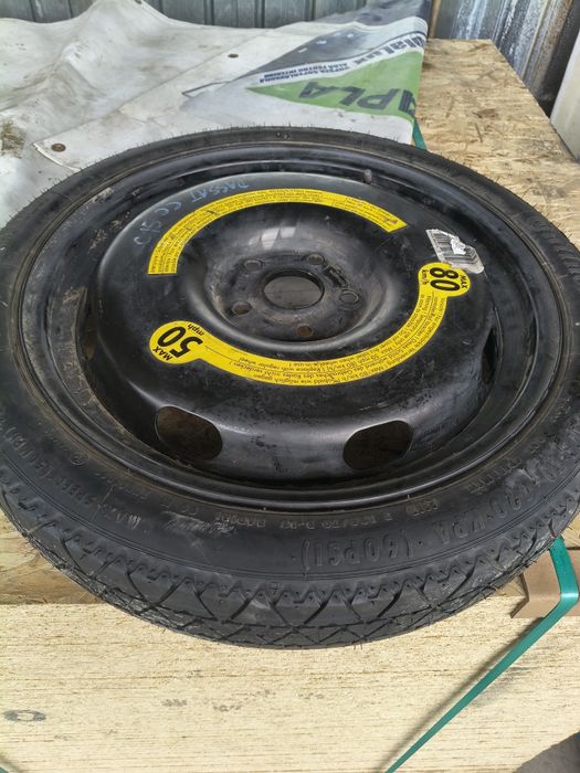 Roata de rezerva slim 125/70 R18