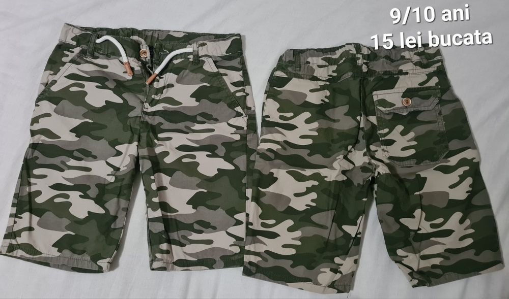 Pantaloni scurti baieti 8-10 ani