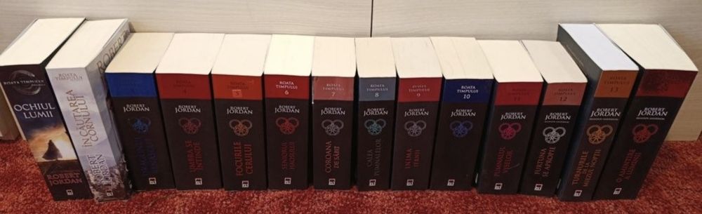 Seria Roata timpului cartile I - XIV de ROBERT JORDAN , 2007 - 2024