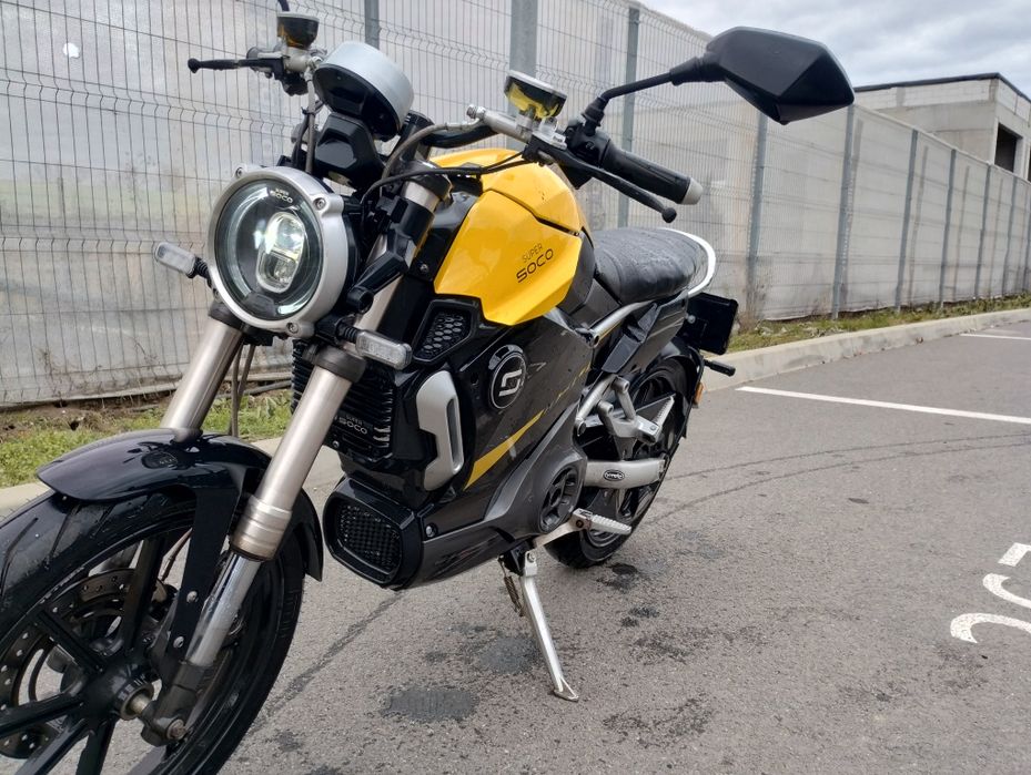 Motocicleta  electrica Super Soco TC Max, permis B (cu atestat)