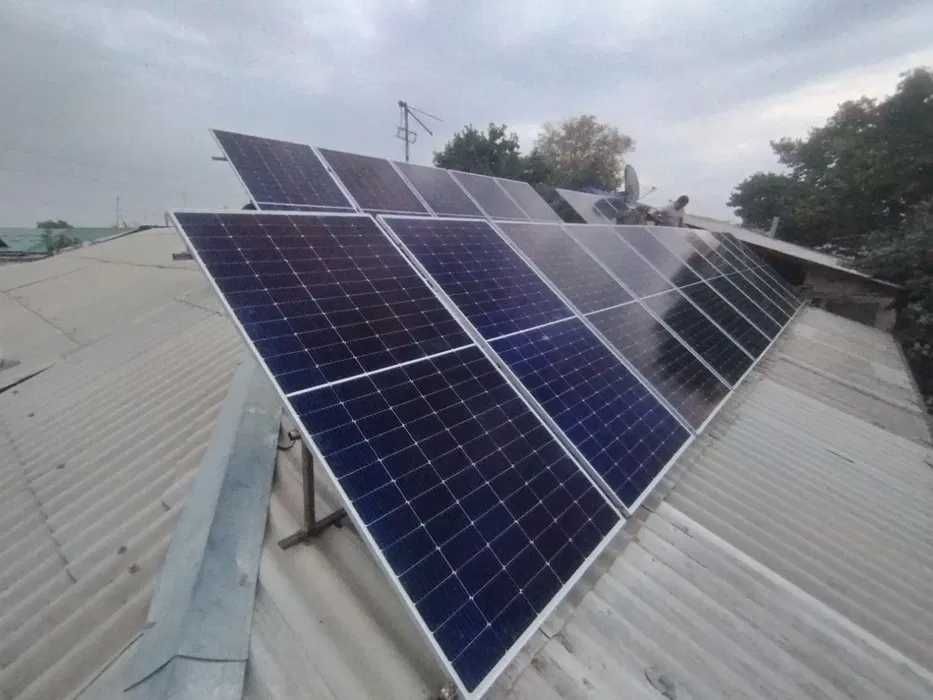 Солнечная панель Инвертор аккумулятор Quyosh panel invertor akumulator