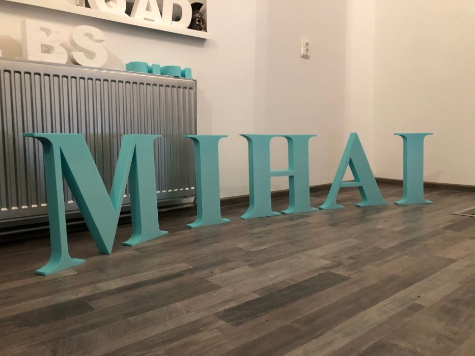 Ofera evenimentului tau unicitate Litere volumetrice polistiren 3d