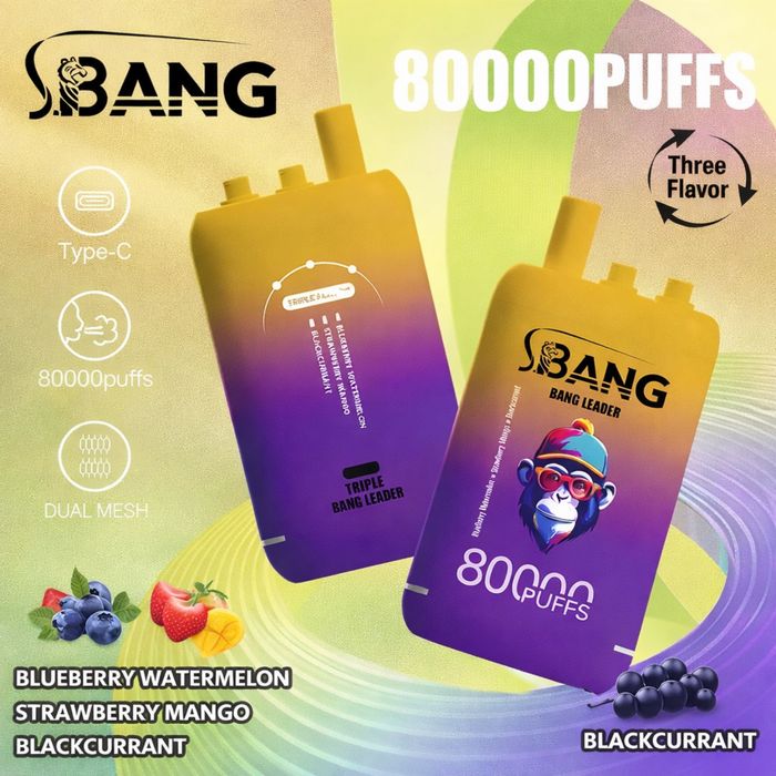 Bang Leader 80k puffuri 3 Arome