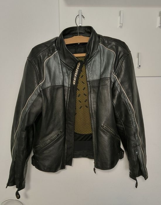 Vand geaca moto de piele, Bering