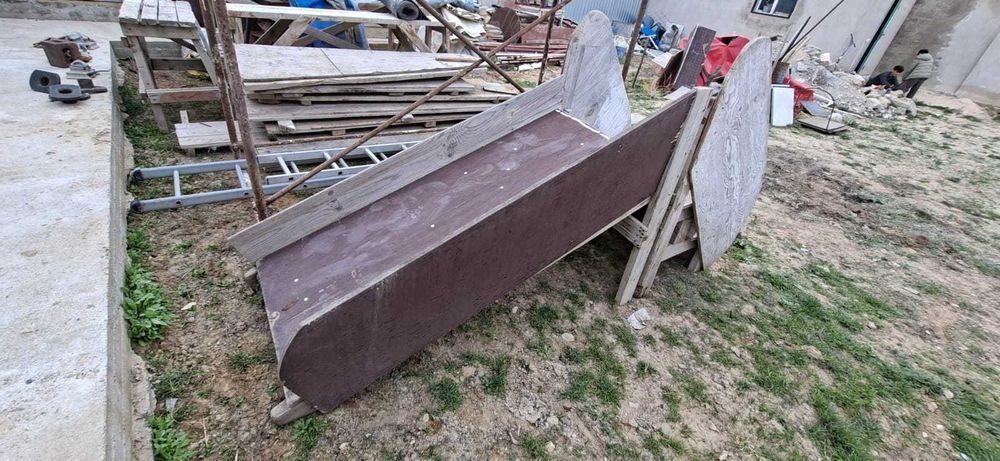 Горка деревянный