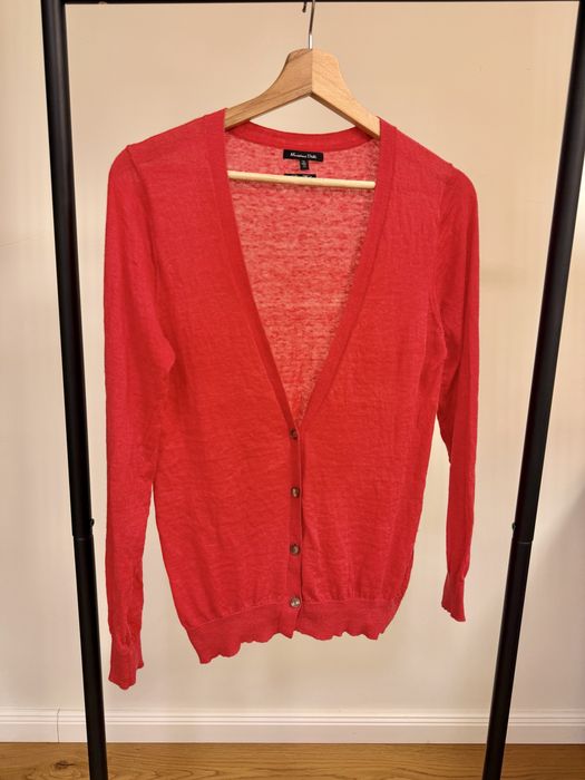 Massimo Dutti жилетка в червено