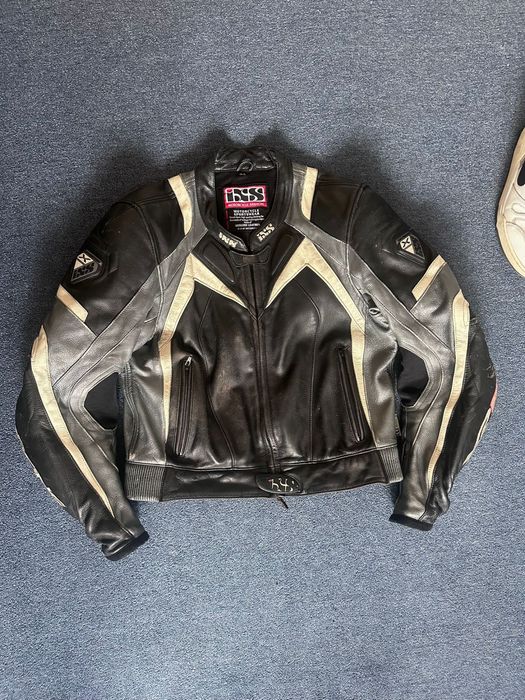 Geacă Moto Piele iXS (Swiss Design) - Mărimea 54 (L/XL) - Protecții CE