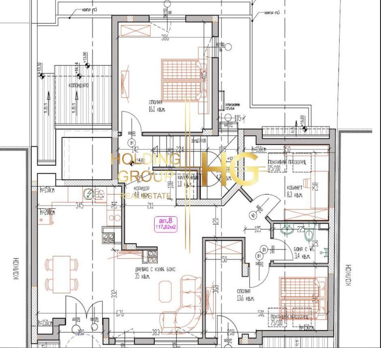 Продава се Четиристаен апартамент в Варна, Лятно кино Тракия - 148 кв.м за 2129 €/кв.м - Снимка #1