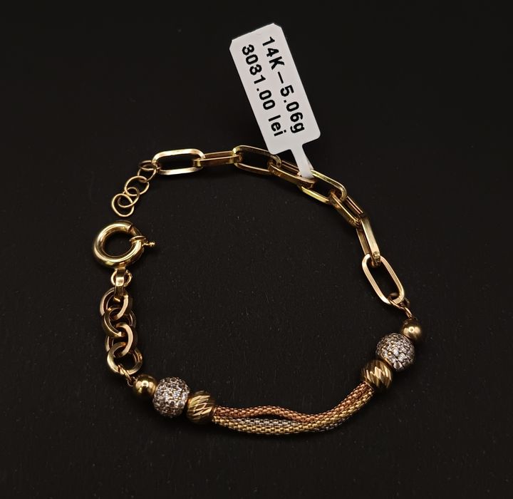 Brățară dama Aur 14K 5,06 gr