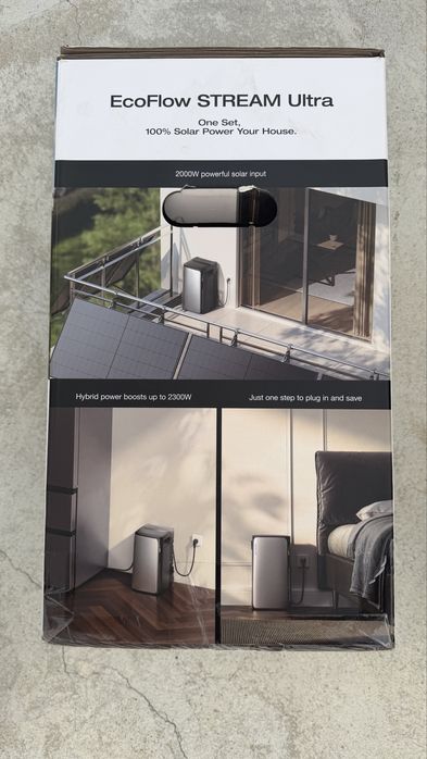 Centrala / Baterie Fotovoltaica Plug & Play EcoFlow STREAM ULTRA  1.92kWh