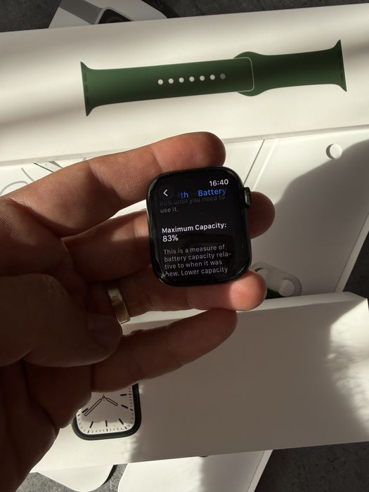 Apple Watch Seria 7 41mm Green