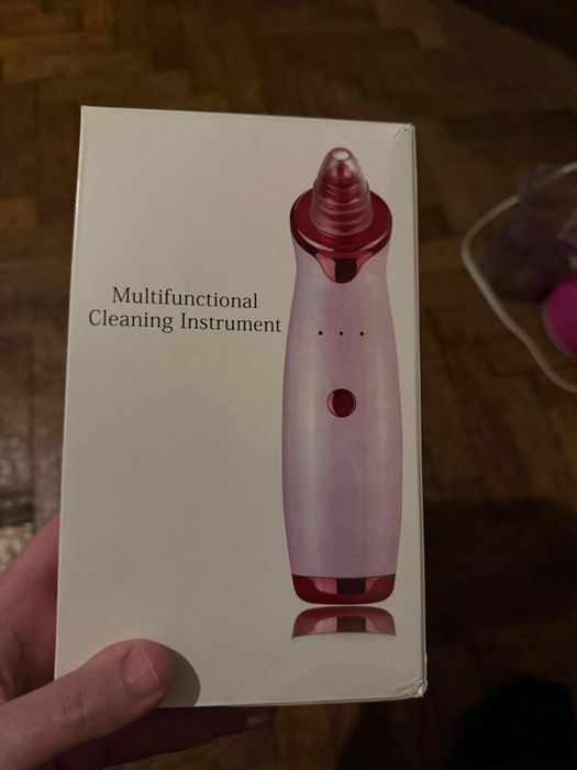 Set curatare ten sauna faciala + aspirator puncte negre