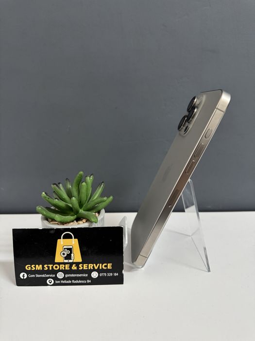 Iphone 16 Pro Max Natural Titanium 2 Ani Garantie Gsm Store&Service