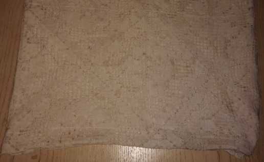 Perdea traditionala, lucrata manual din dantela macrame