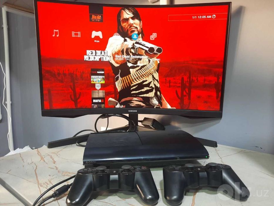 Sony PlayStation 3 Super Slim (CECH-4201A) + 15 игр + 1 геймпад